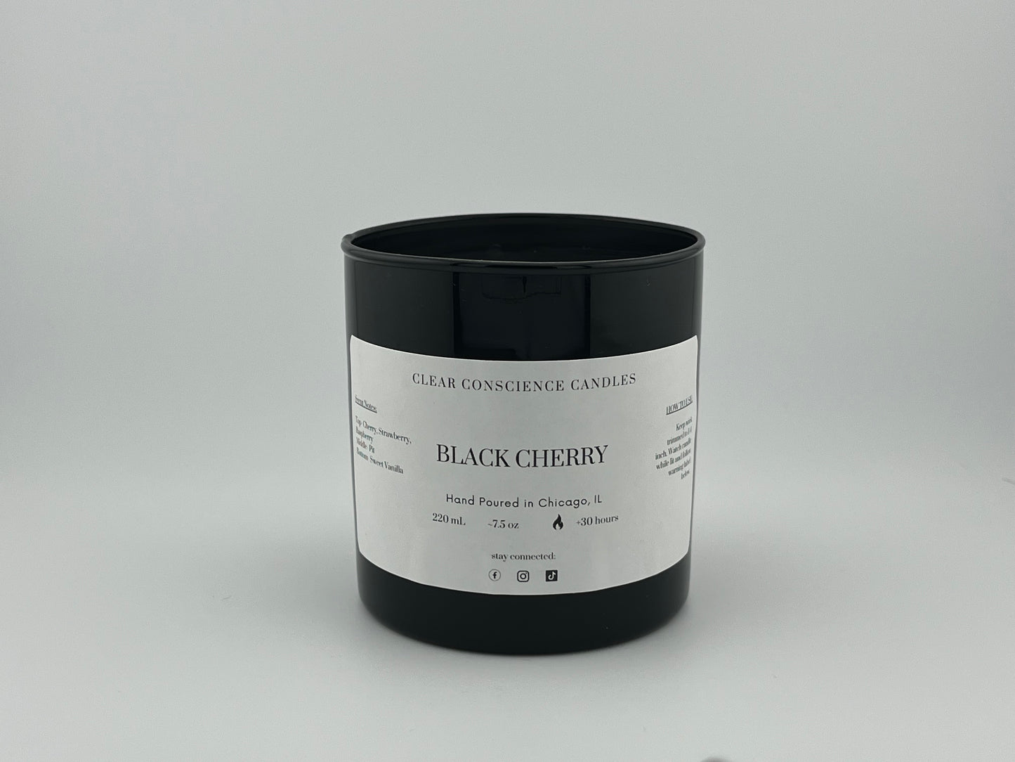Black Cherry - Classic Candle
