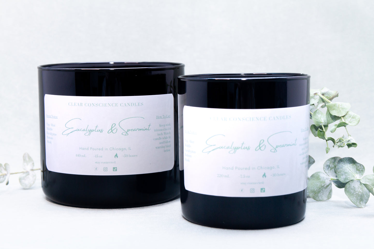 Classic Candle - Eucalyptus Spearmint