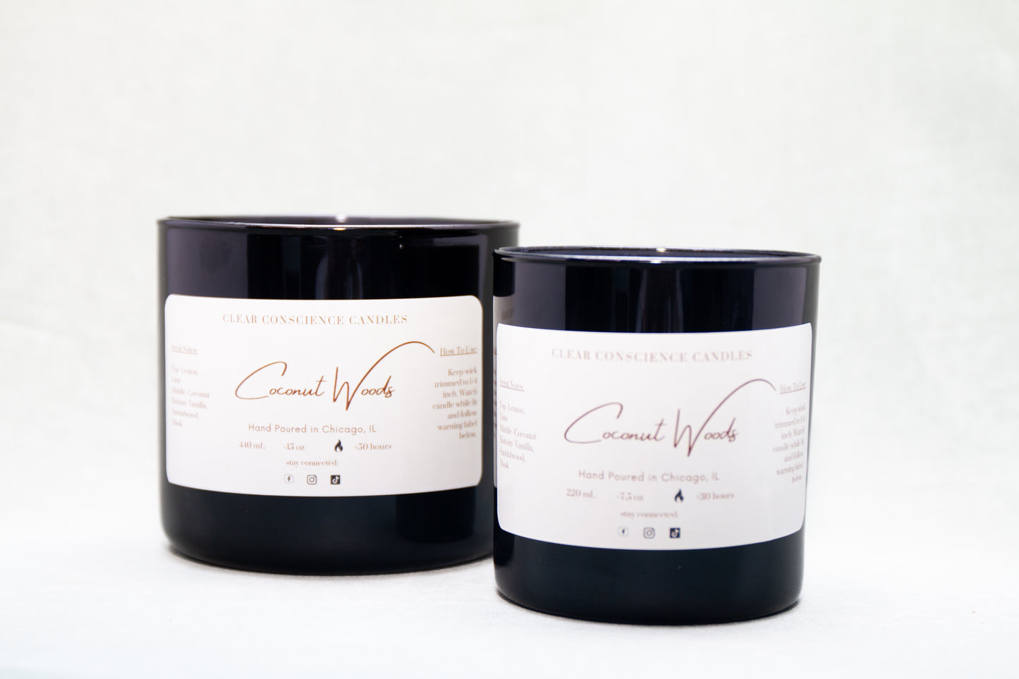 Classic Candle - Coconut Woods