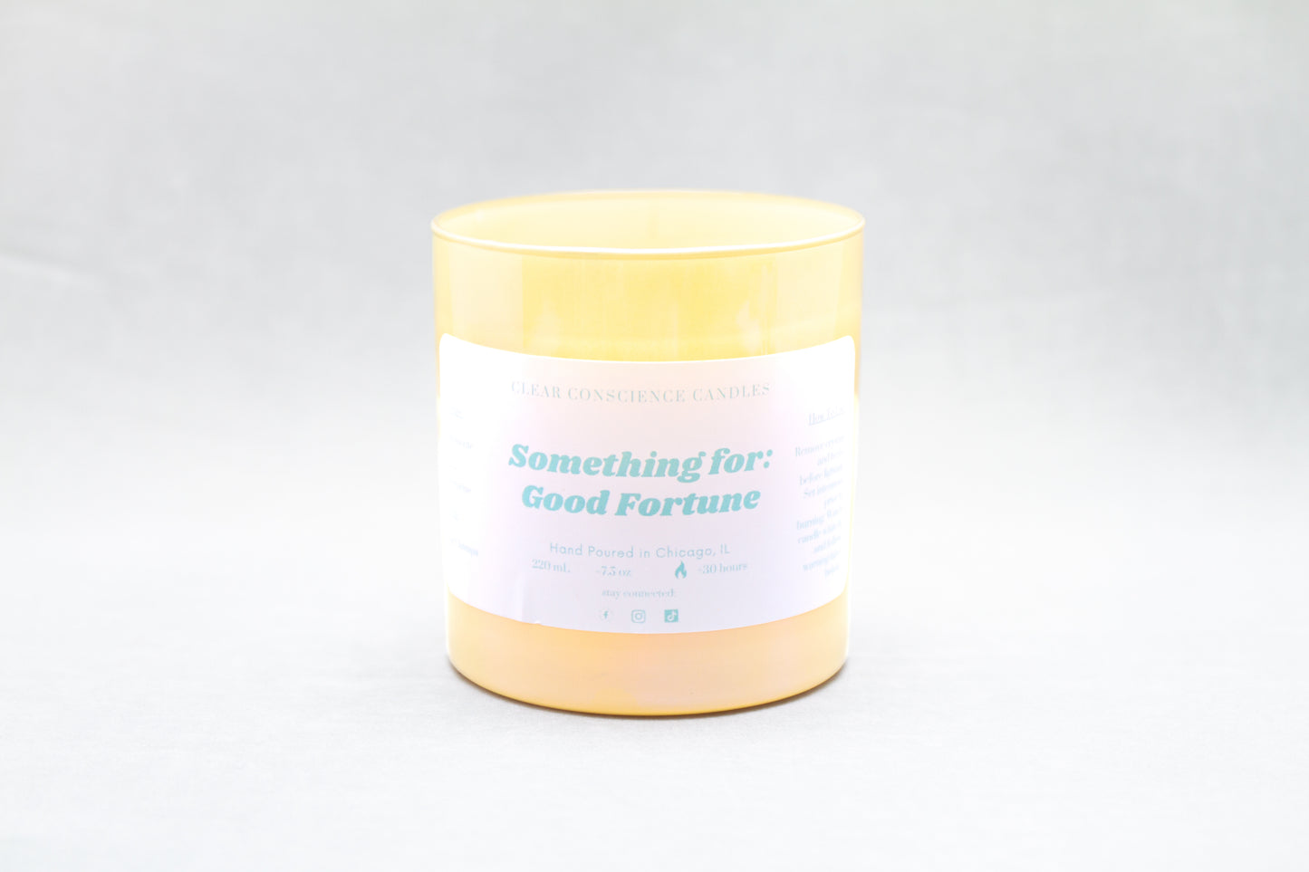 Intention Candle - Something for Good Fortune