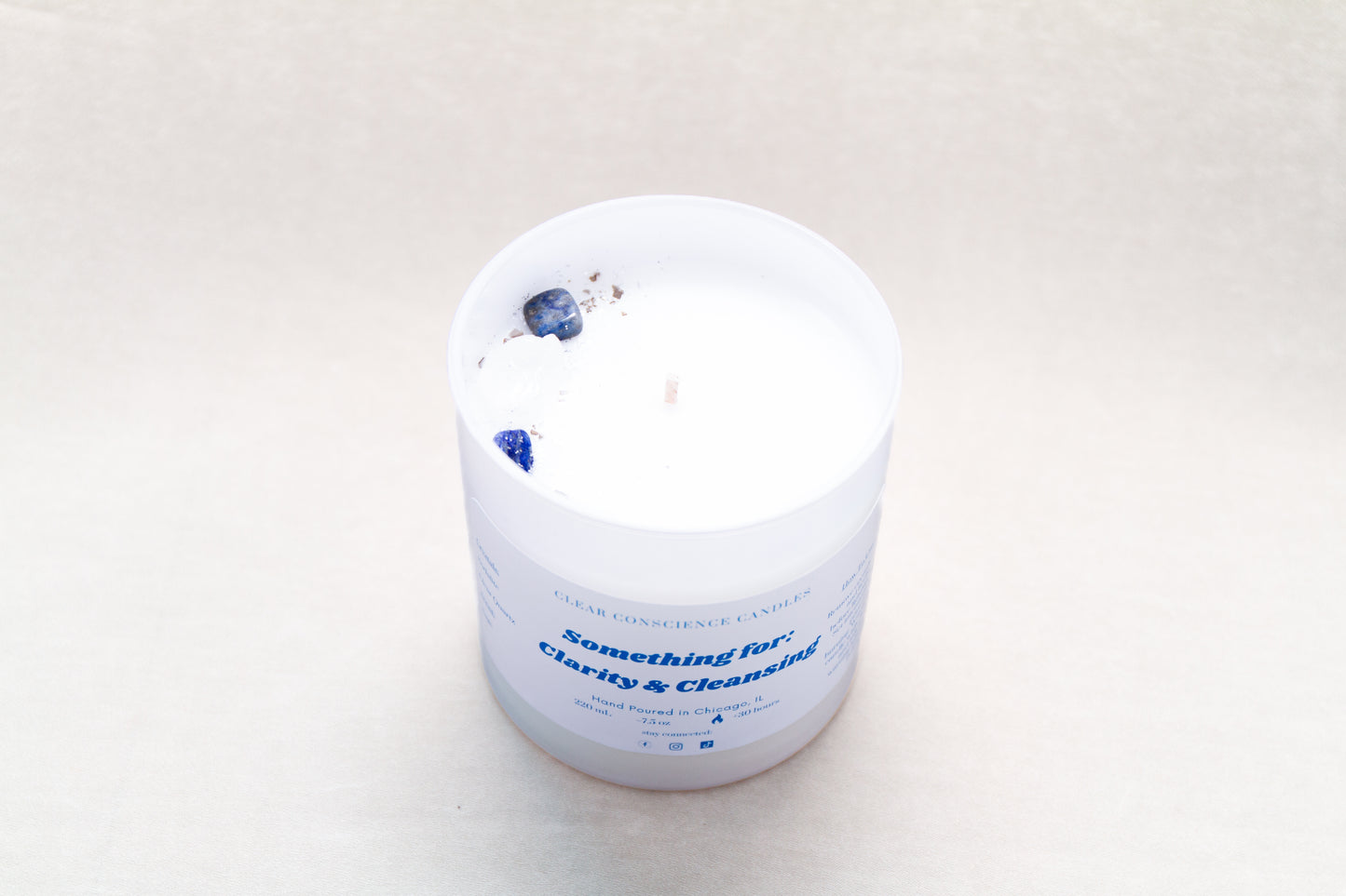 Intention Candle - Something for Clarity & Cleansing
