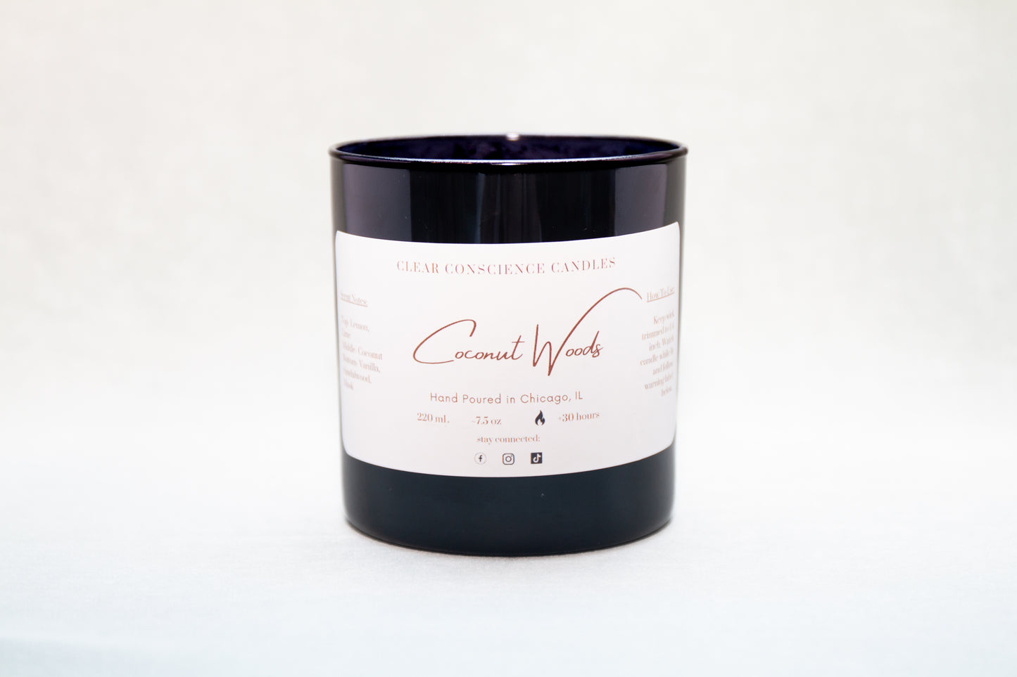 Classic Candle - Coconut Woods