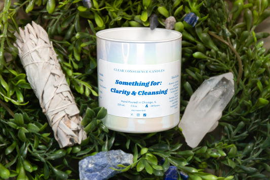 Intention Candle - Something for Clarity & Cleansing