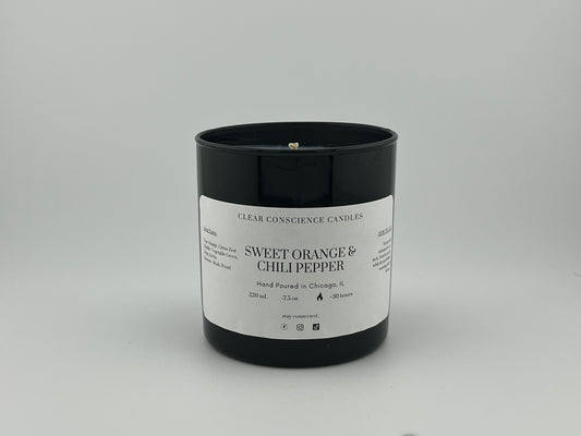 Sweet Orange & Chili Pepper - Classic Candle